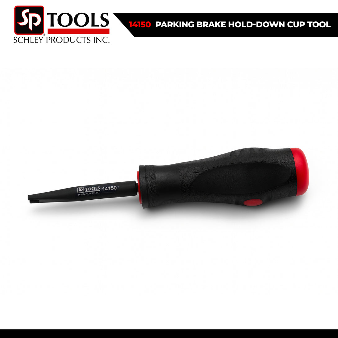 Schley Tools – Parking Brake Hold-Down Cup Tool Compatible with Toyota, 14150