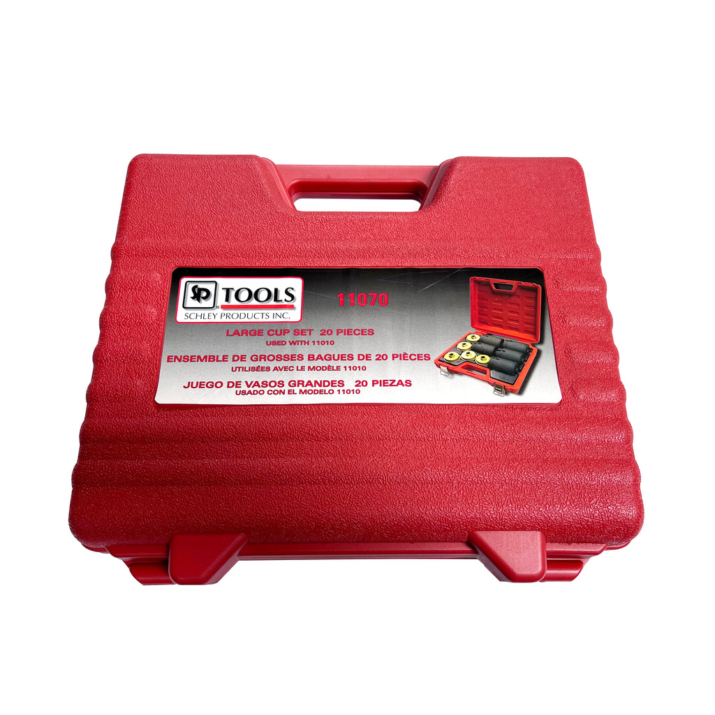 11070 20Piece Large Cup Kit for the 11000 Mobile Hydraulic Press