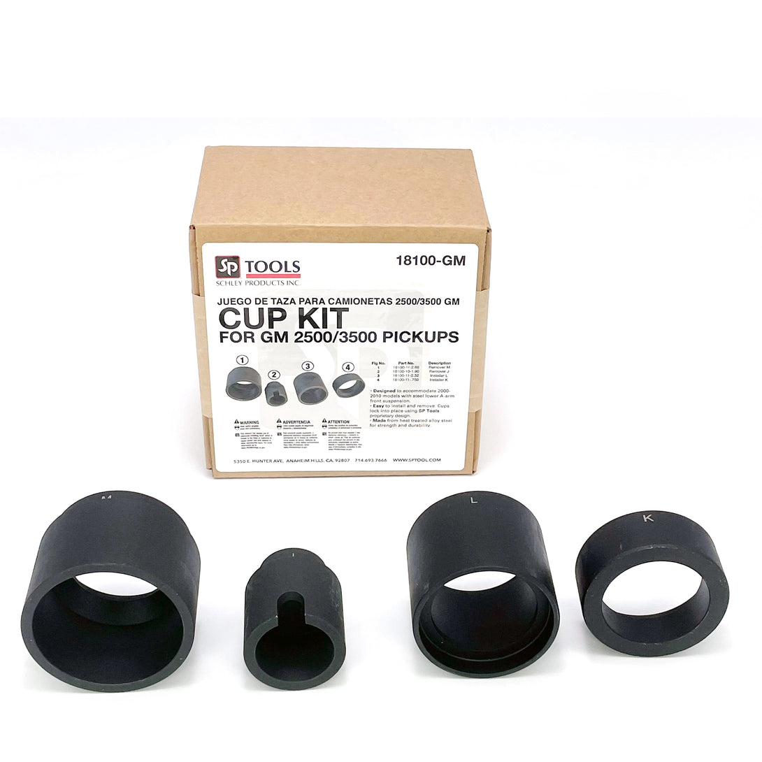Schley Tools – 18100-GM Cup Kit (Upgrade Kit for the 18100)