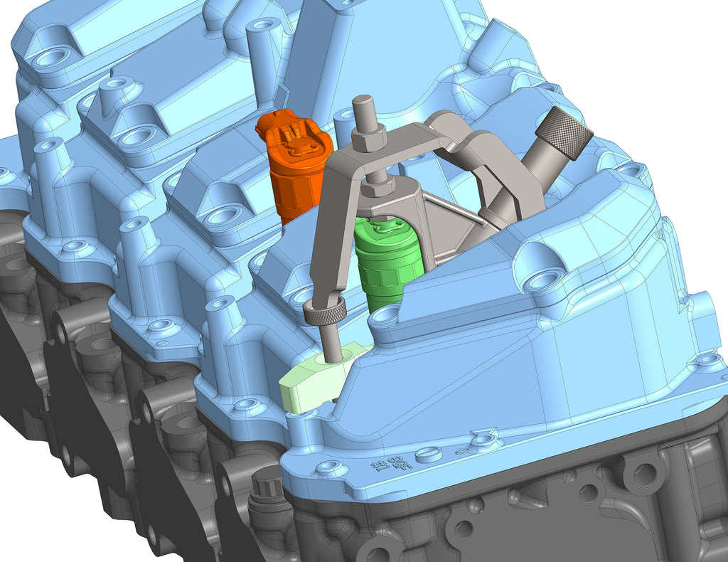 Schley Tools 13300 GM Duramax 6.6LV8 LLY, LBZ and LMM Injector Pull