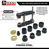 Schley Tools - 18100 Ball Joint Press Master Kit with Cups
