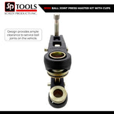 Schley Tools - 18100 Ball Joint Press Master Kit with Cups