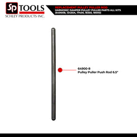 Schley Tools – 6.5" Replacement Pulley Rod (64900-8) for the 64900B, 13450A, 17400, 18350, and 18000 Pulley Puller Kits