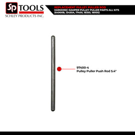 Schley Tools – 5.4" Replacement Pulley Rod (97400-4) for the 64900B, 13450A, 17400, 18350, and 18000 Pulley Puller Kits