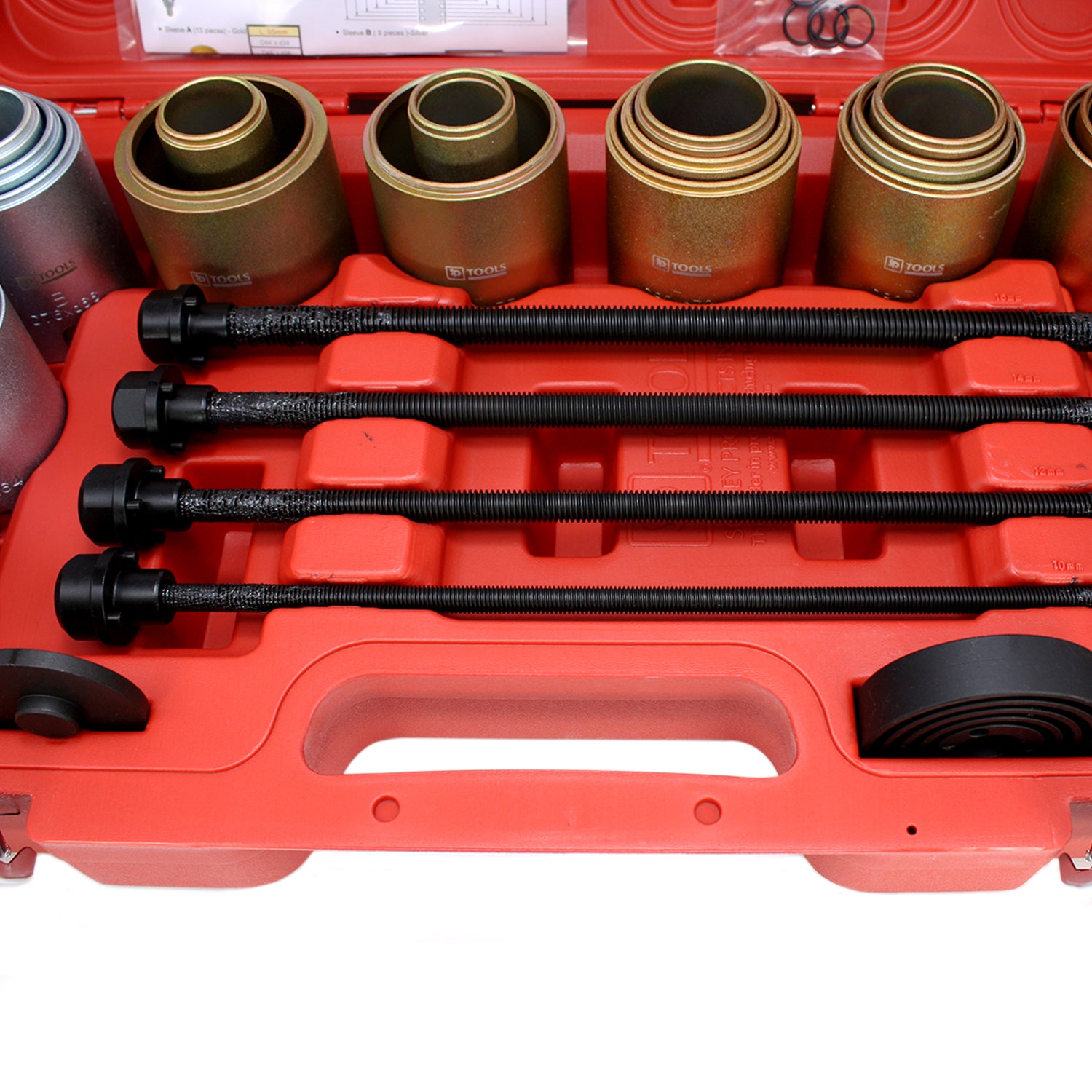 Schley Tools – 26-Piece Manual Bushing Bearings and Seals Removal Inst