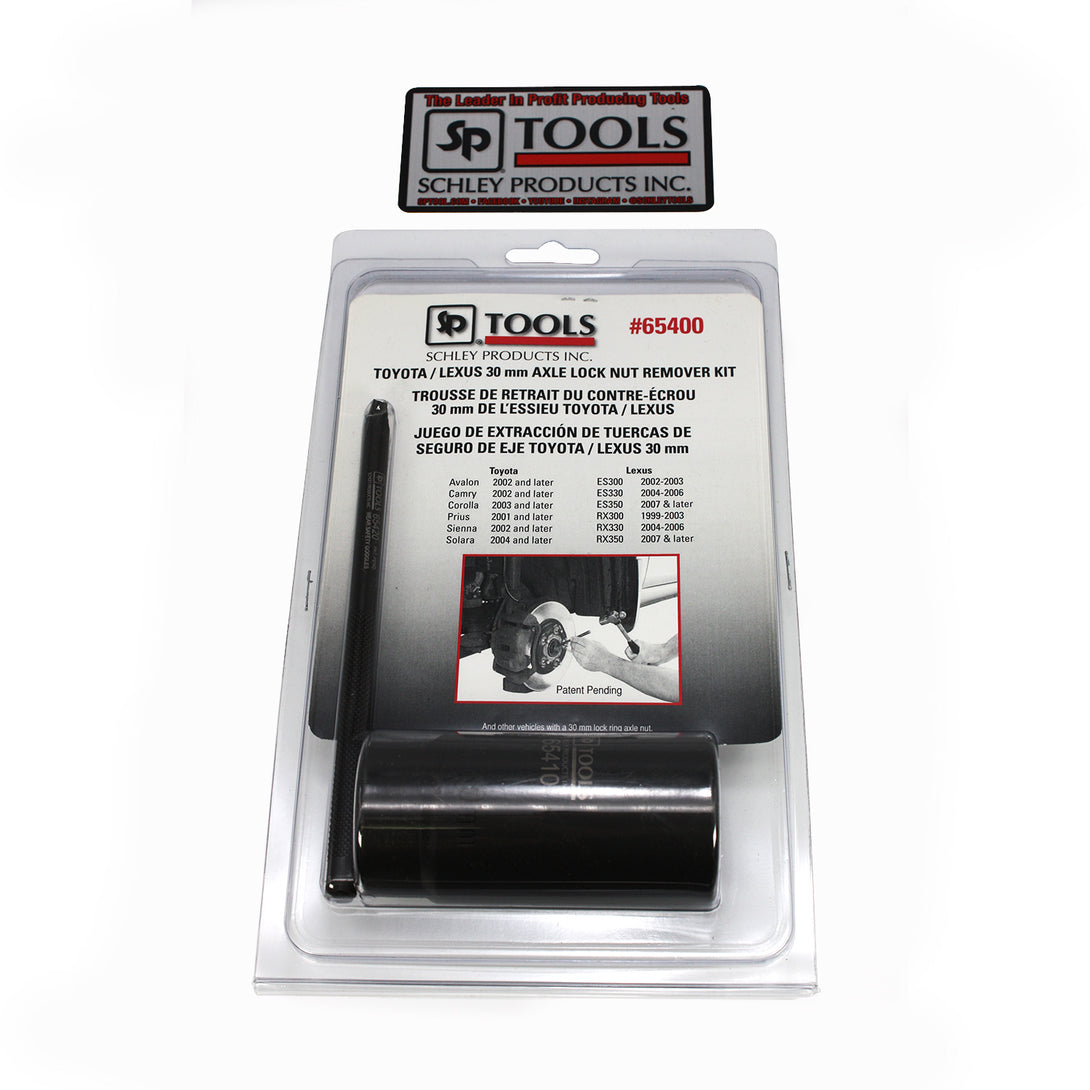 Schley Tools - Front Axle Lock Nut Remover Kit, Compatible