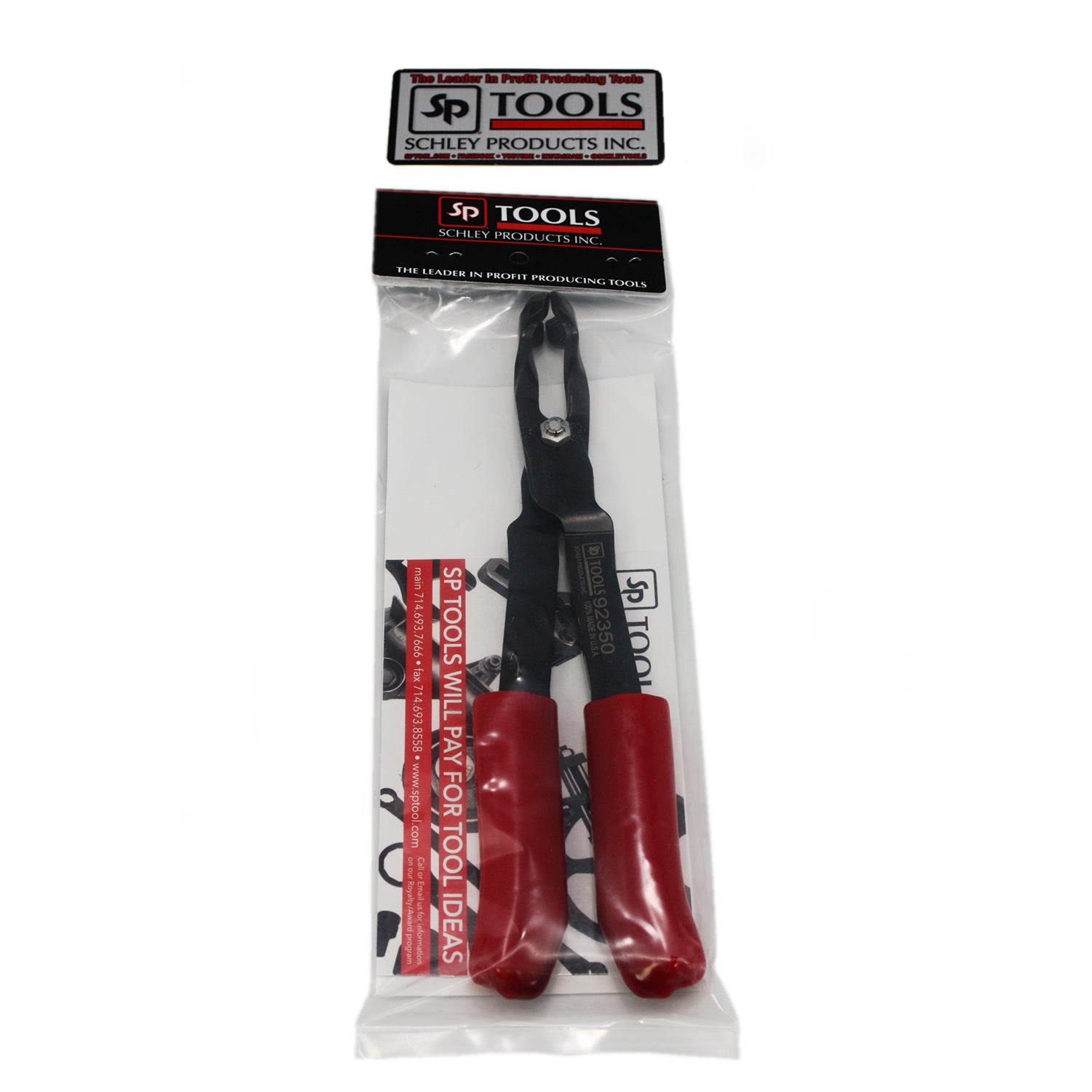 Schley Tools 92350 Narrow Access Valve Stem Seal Removal Pliers