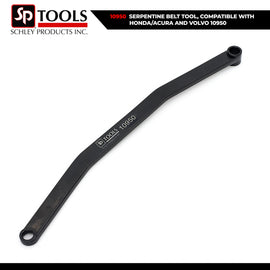 Schley Tools - Serpentine Belt Tool, Compatible with Honda/Acura and Volvo 10950