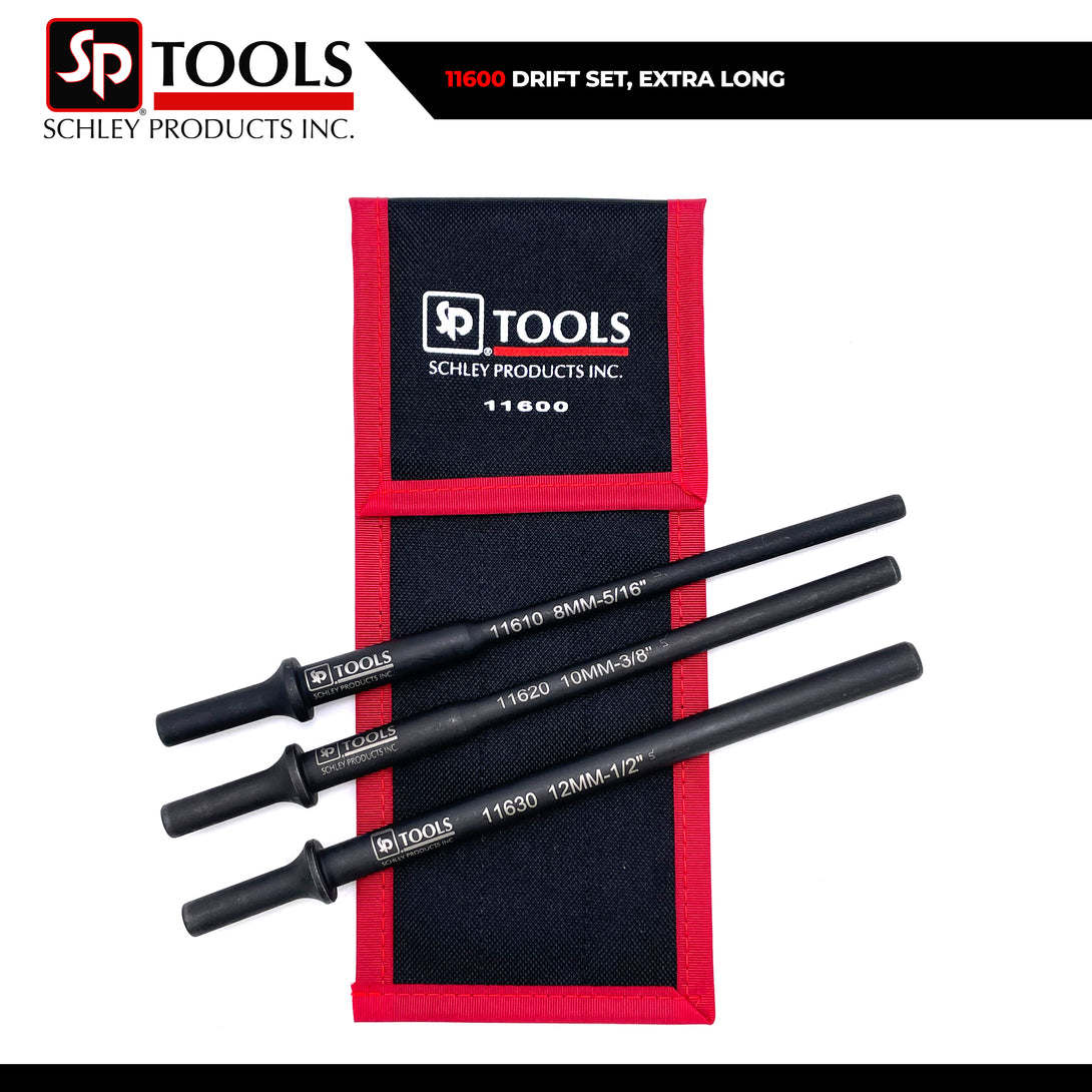 Schley Tools - 11600 Drift Set, Extra Long