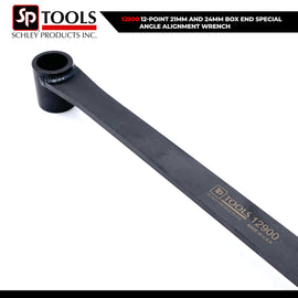 Schley Tools – 12900 12-Point 21mm and 24mm Box End Special Angle Alignment Wrench