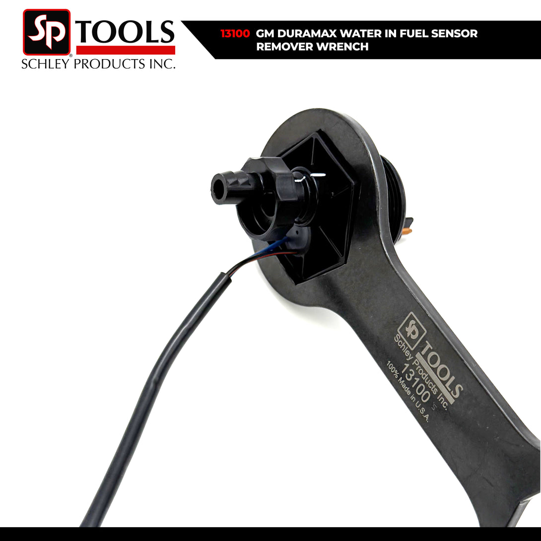 Schley Tools - 13100 GM Duramax water in fuel sensor remover wrench Schley Tools - 13100 GM Duramax water in fuel sensor remover wrench