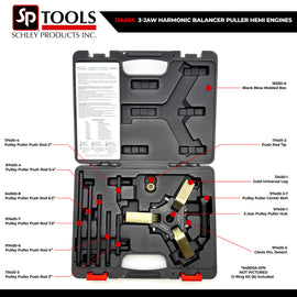 Schley Tools – 13450A 3-Jaw Harmonic Balancer Puller HEMI Engines