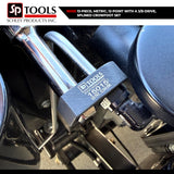 Schley Tools – 13-Piece, Metric, 12-Point with a 3/8-Drive, Splined Crowfoot Set, 15000