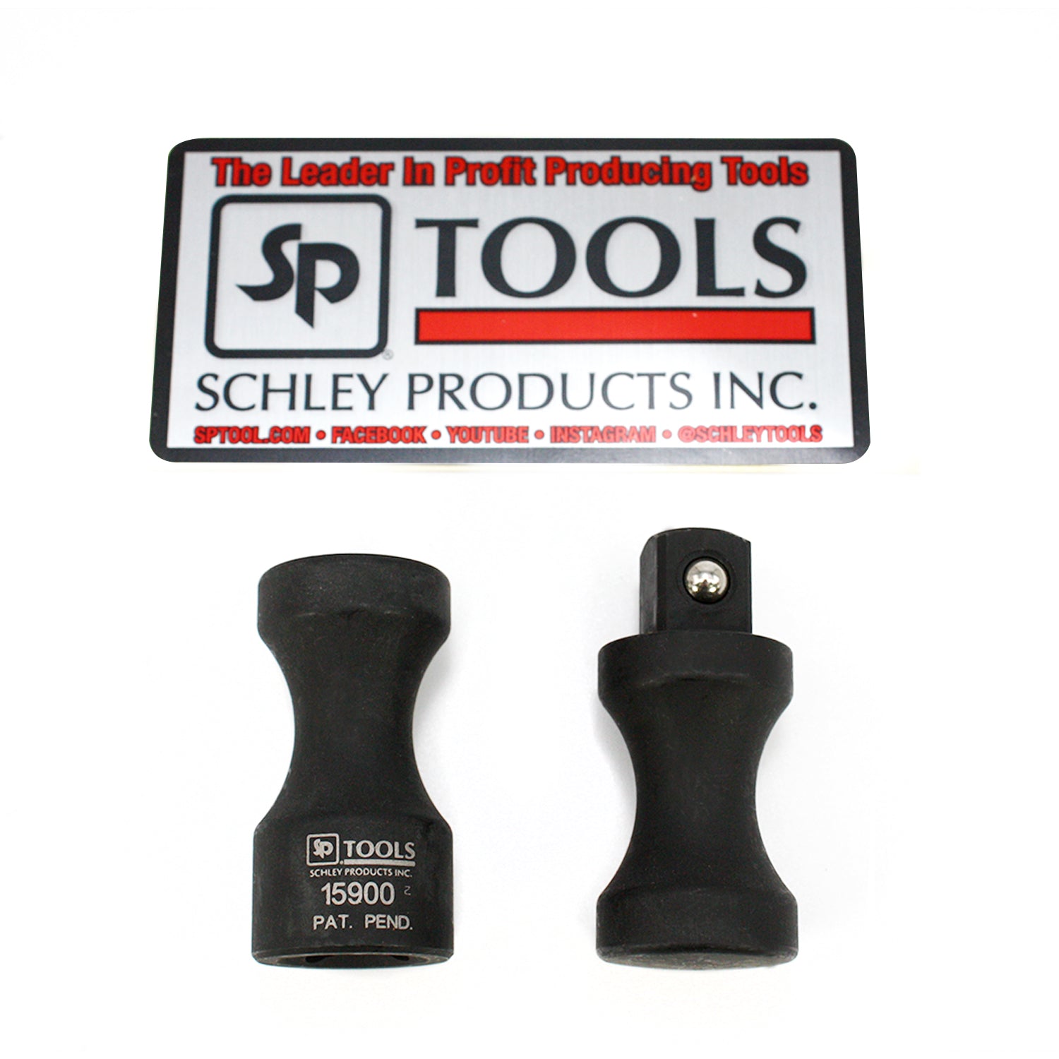 Schley Tools 15900 2Piece ½”Drive Extension Protectors Starter Kit