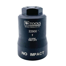 Schley Tools – 1” Socket, 3/8"-Drive, Low Profile Engine Sensor Socket, 22900