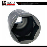 Schley Tools – 1” Socket, 3/8"-Drive, Low Profile Engine Sensor Socket, 22900