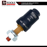 Schley Tools – 1” Socket, 3/8"-Drive, Low Profile Engine Sensor Socket, 22900