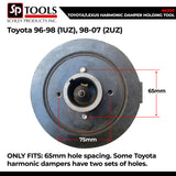 Schley Tools - 64300 Toyota/Lexus Harmonic Damper Holding Tool