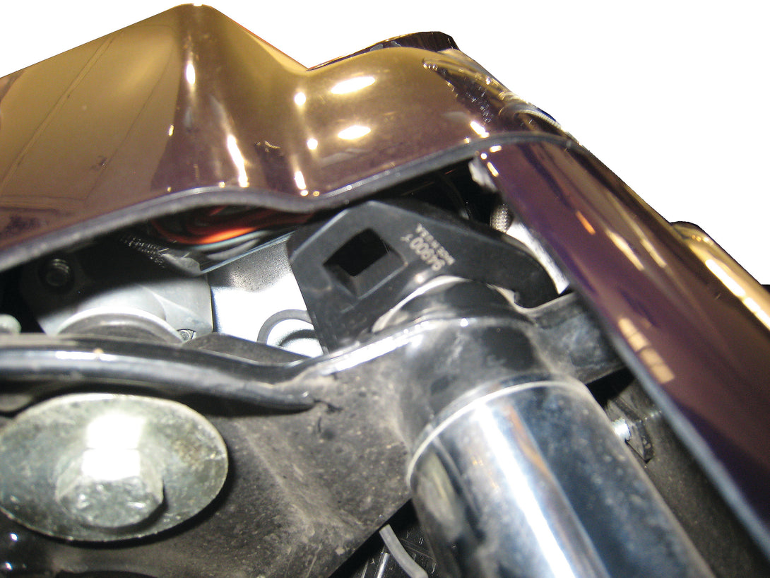 ショベル純正ガイドテールボディ GUIDE SR68 xlch xlh fxs Schley Tools - Front Fork Cap Tool, Compatible with Harley-Davidson, 6